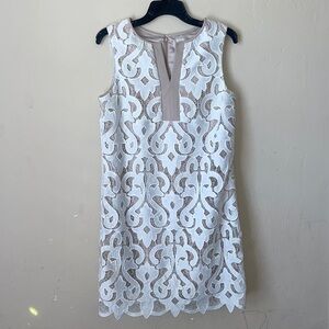 KATHERINE KELLY Embroidered Dress! Size 8